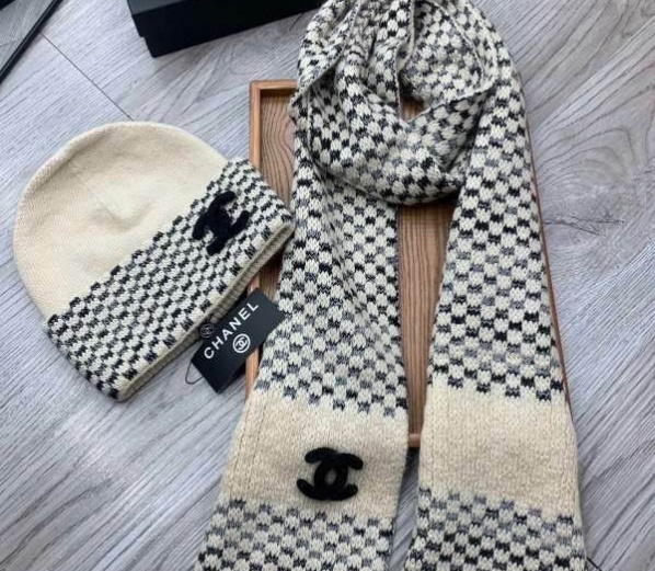 Chanel Hat and scarvf(AAA)-0406