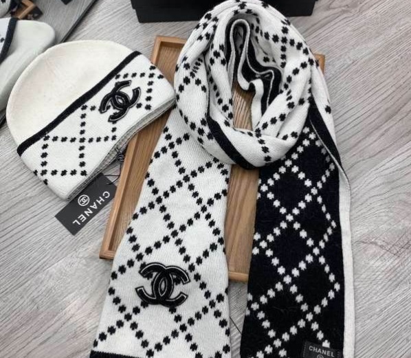 Chanel Hat and scarvf(AAA)-0409