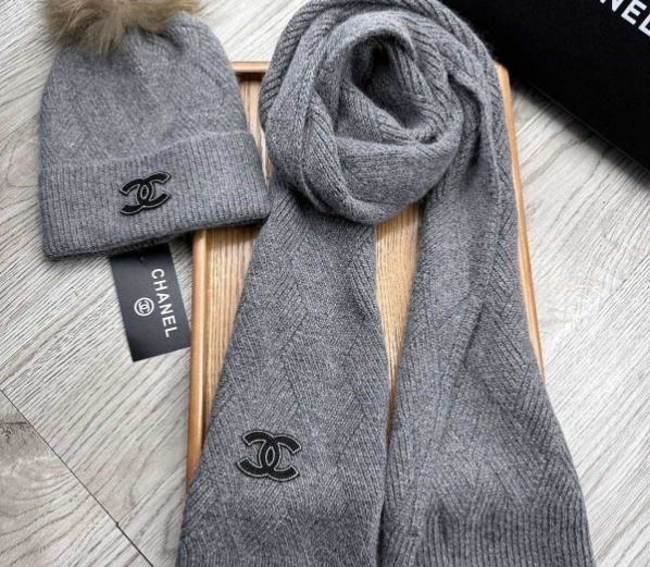 Chanel Hat and scarvf(AAA)-0435