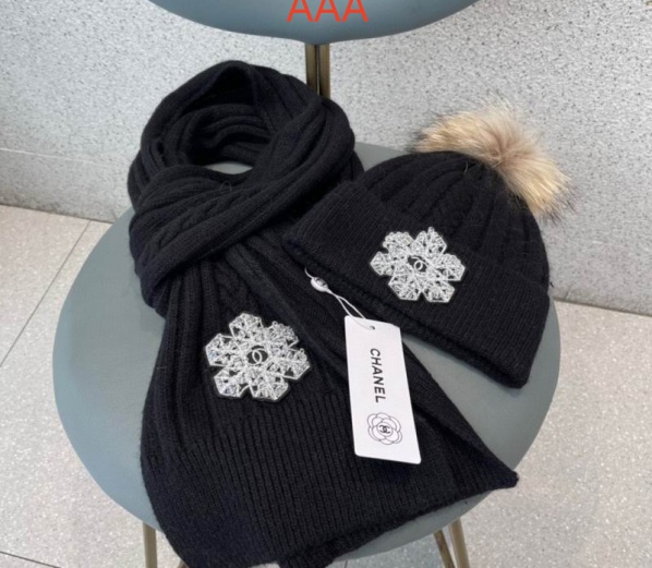Chanel Hat and scarvf(AAA)-0440
