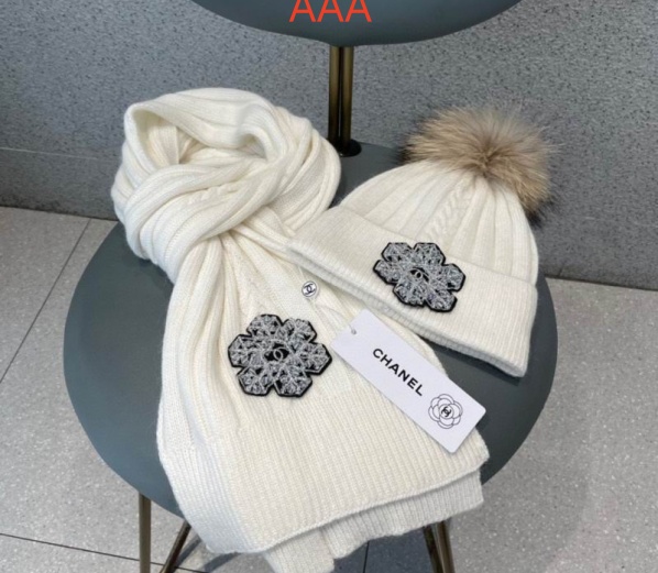 Chanel Hat and scarvf(AAA)-0441