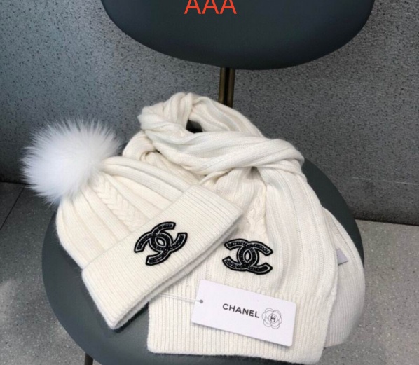 Chanel Hat and scarvf(AAA)-0442