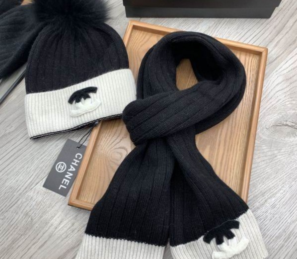 Chanel Hat and scarvf(AAA)-0447