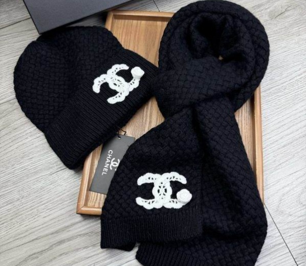 Chanel Hat and scarvf(AAA)-0229