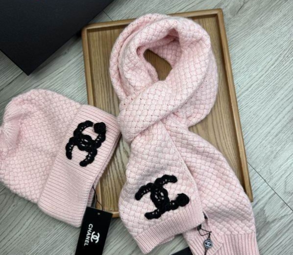 Chanel Hat and scarvf(AAA)-0233