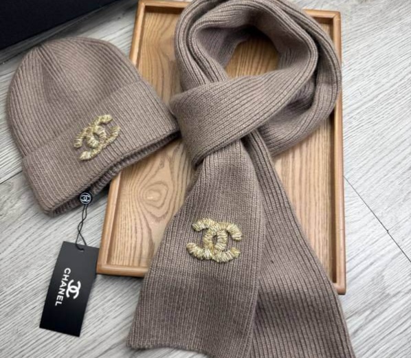 Chanel Hat and scarvf(AAA)-0240
