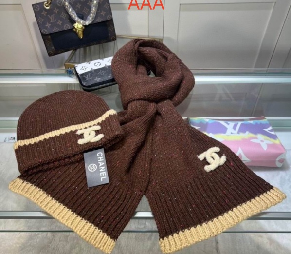 Chanel Hat and scarvf(AAA)-0153