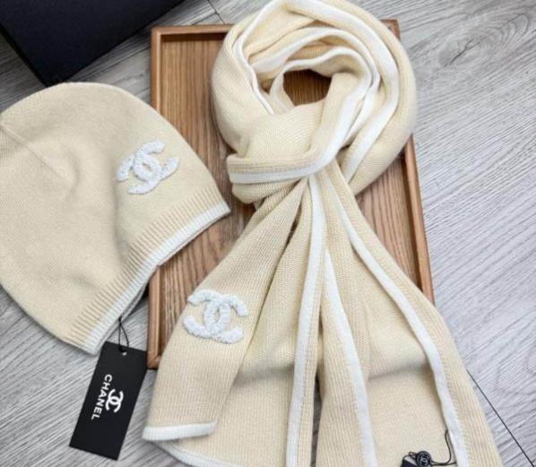 Chanel Hat and scarvf(AAA)-0247