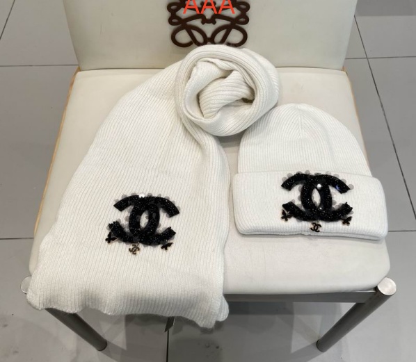 Chanel Hat and scarvf(AAA)-0133