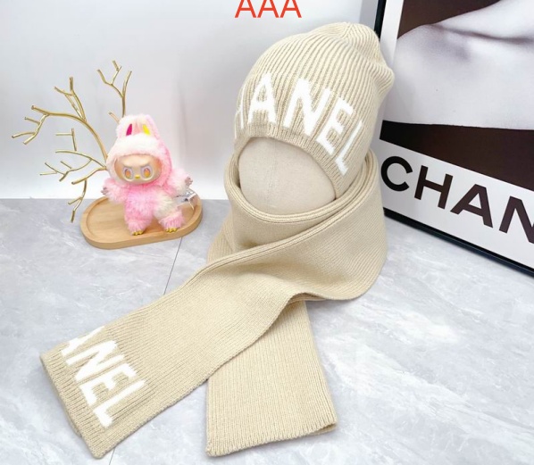 Chanel Hat and scarvf(AAA)-0181
