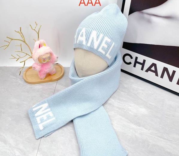 Chanel Hat and scarvf(AAA)-0150