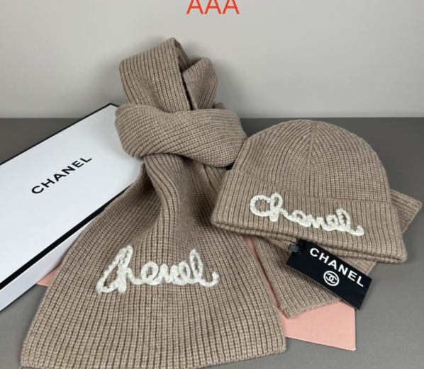 Chanel Hat and scarvf(AAA)-0259