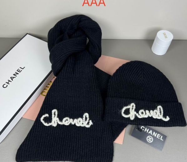 Chanel Hat and scarvf(AAA)-0260