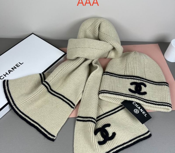Chanel Hat and scarvf(AAA)-0262