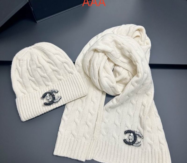 Chanel Hat and scarvf(AAA)-0265