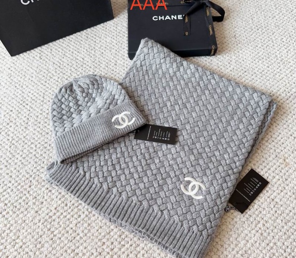 Chanel Hat and scarvf(AAA)-0270