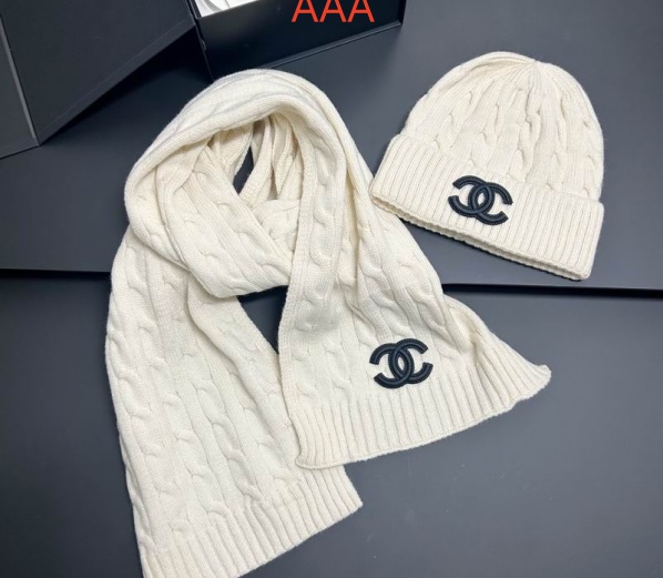 Chanel Hat and scarvf(AAA)-0274
