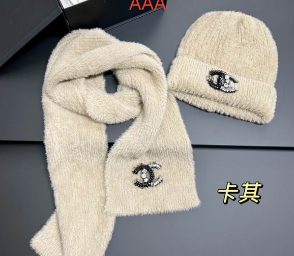 Chanel Hat and scarvf(AAA)-0173