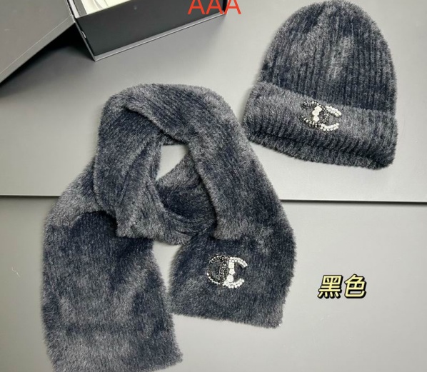 Chanel Hat and scarvf(AAA)-0178