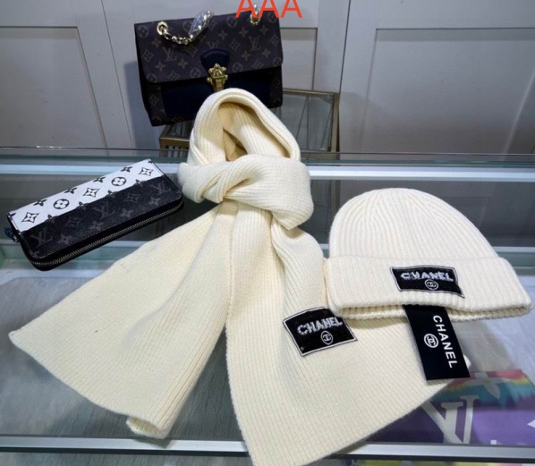 Chanel Hat and scarvf(AAA)-0184