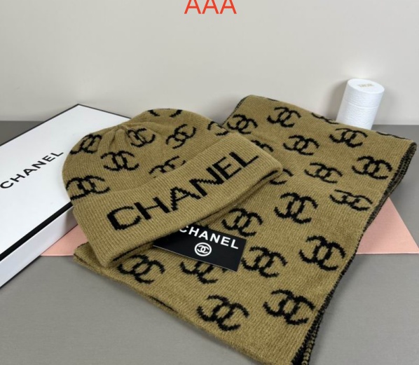 Chanel Hat and scarvf(AAA)-0187