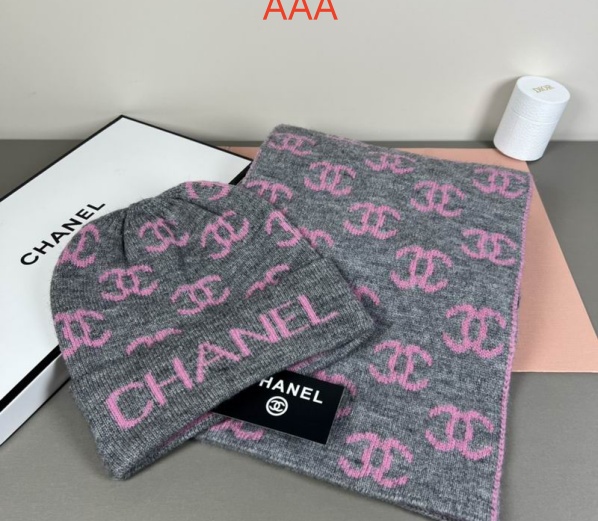 Chanel Hat and scarvf(AAA)-0188
