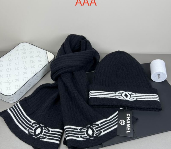 Chanel Hat and scarvf(AAA)-0191