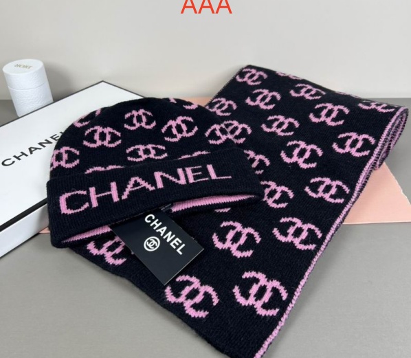 Chanel Hat and scarvf(AAA)-0192