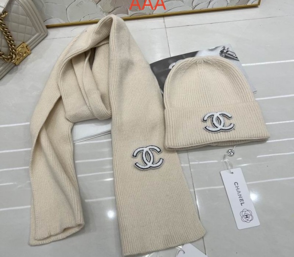 Chanel Hat and scarvf(AAA)-0457