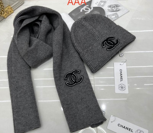 Chanel Hat and scarvf(AAA)-0458