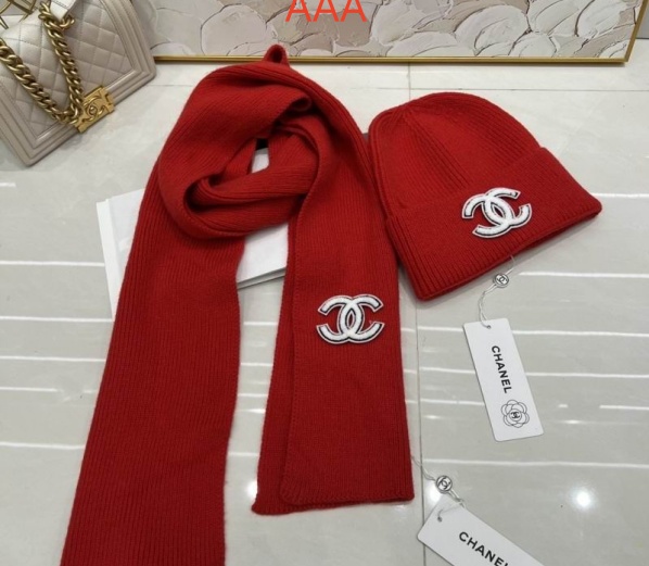 Chanel Hat and scarvf(AAA)-0459
