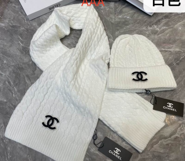 Chanel Hat and scarvf(AAA)-0465