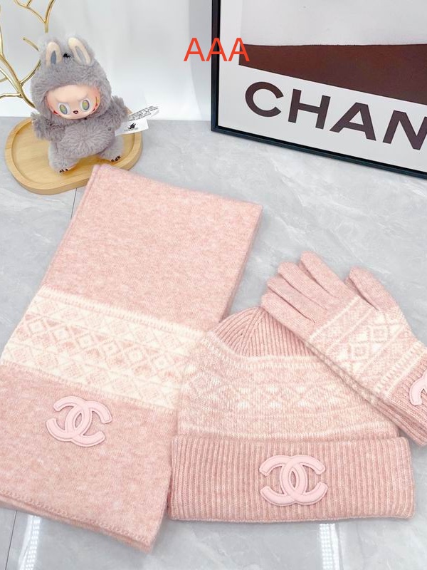 Chanel Hat and scarvf(AAA)-0118
