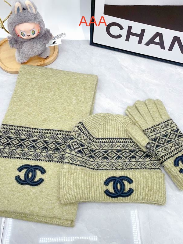 Chanel Hat and scarvf(AAA)-0119