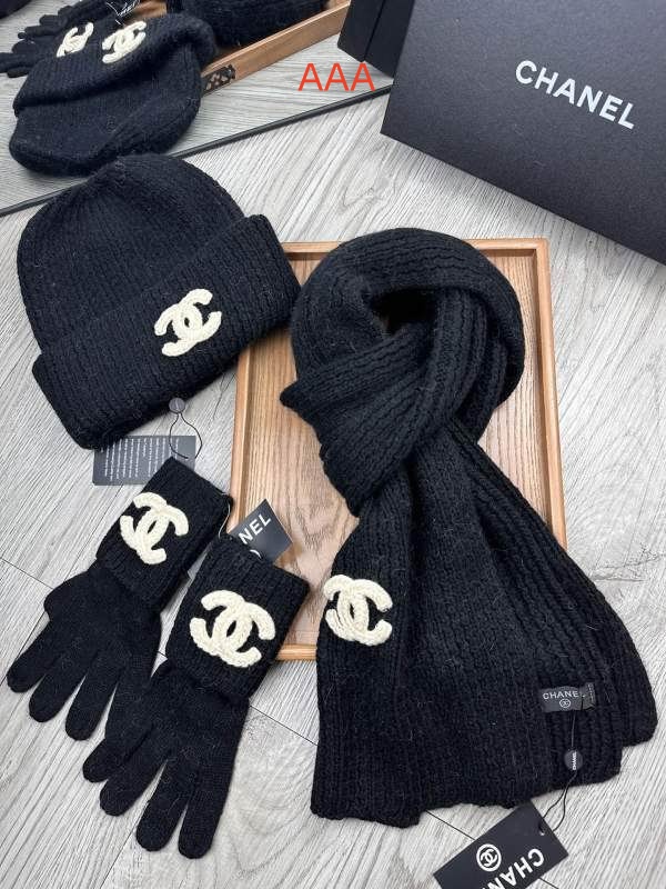 Chanel Hat and scarvf(AAA)-0030