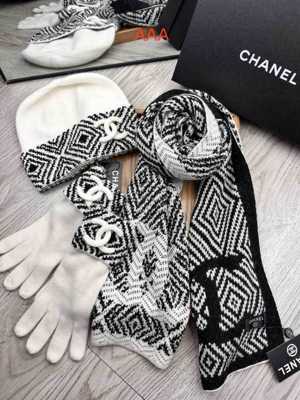Chanel Hat and scarvf(AAA)-0039
