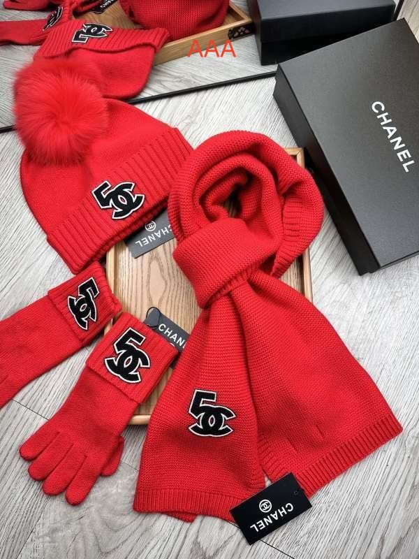 Chanel Hat and scarvf(AAA)-0077