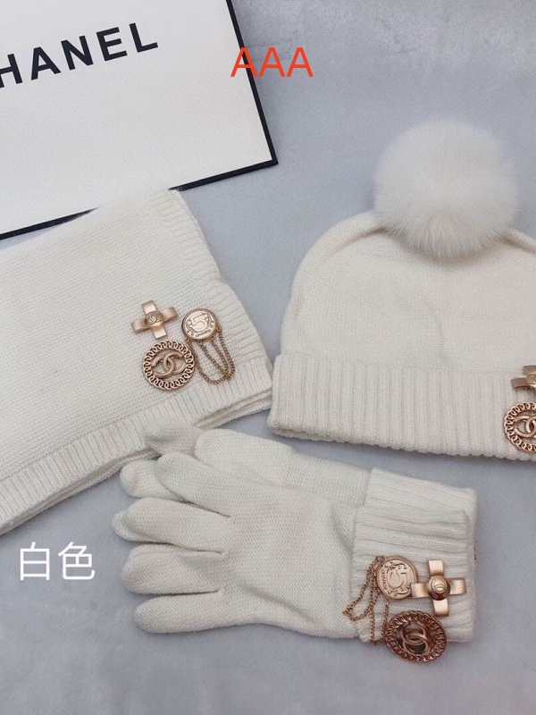 Chanel Hat and scarvf(AAA)-0082