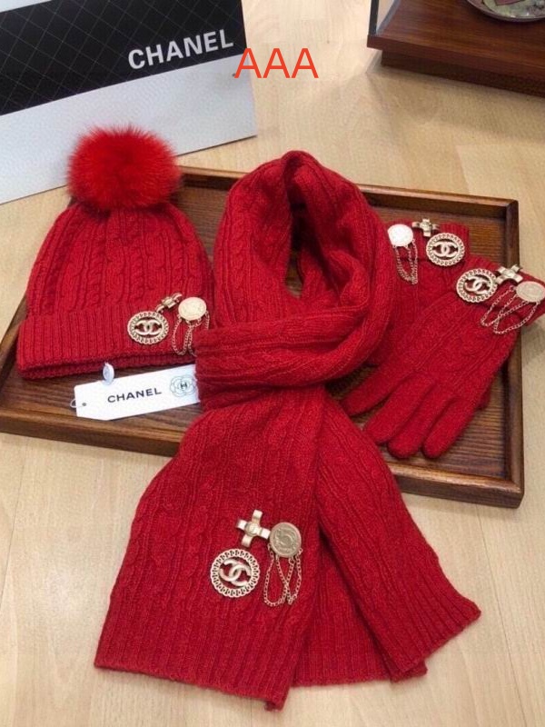 Chanel Hat and scarvf(AAA)-0090