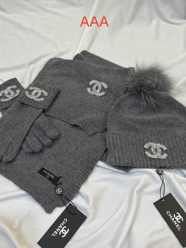 Chanel Hat and scarvf(AAA)-0099
