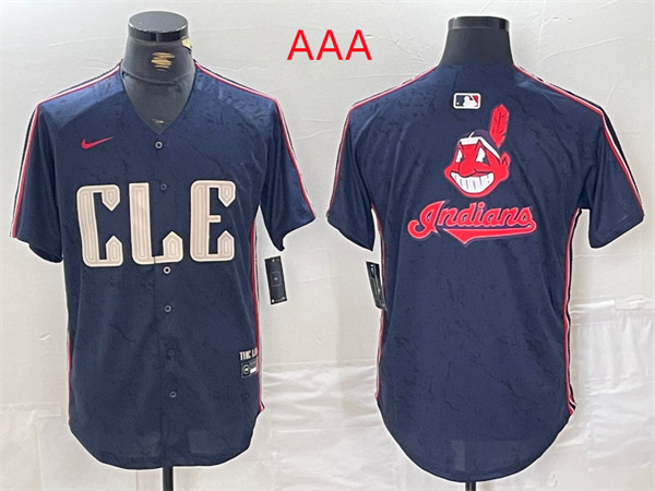 Cleveland Indians Majestic Jerseys-0033