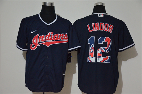 Cleveland Indians Majestic Jerseys-004