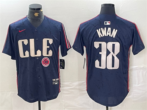 Cleveland Indians Majestic Jerseys-0082