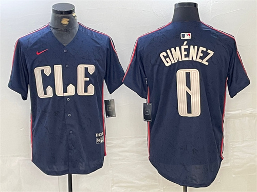Cleveland Indians Majestic Jerseys-0095