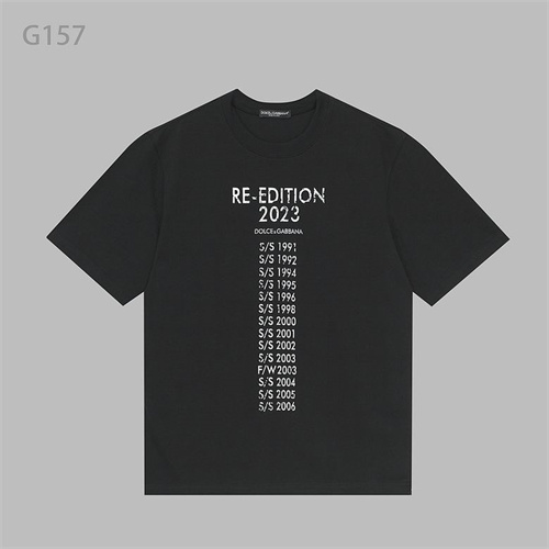 D&G Round neck T-shirt-M-123