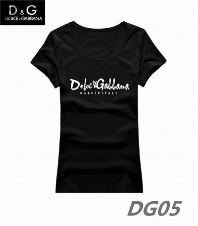 D&G Round neck T-shirt-W-003