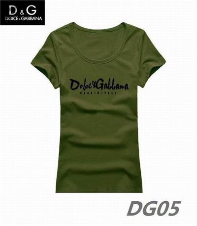 D&G Round neck T-shirt-W-008