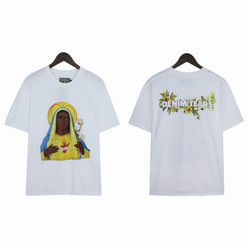 Denim Tears Round neck T-shirt-M-0021