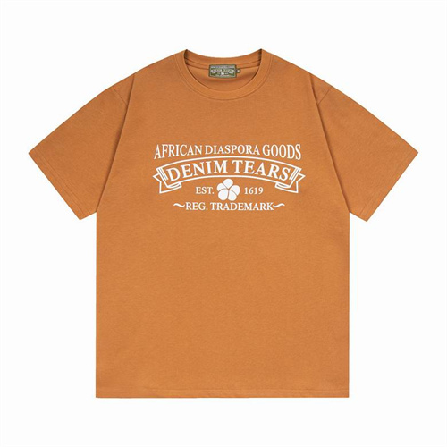 Denim Tears Round neck T-shirt-M-0031