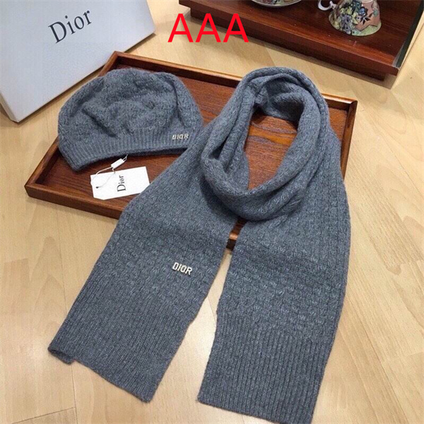 Dior Hat and scarvf(AAA)-0016